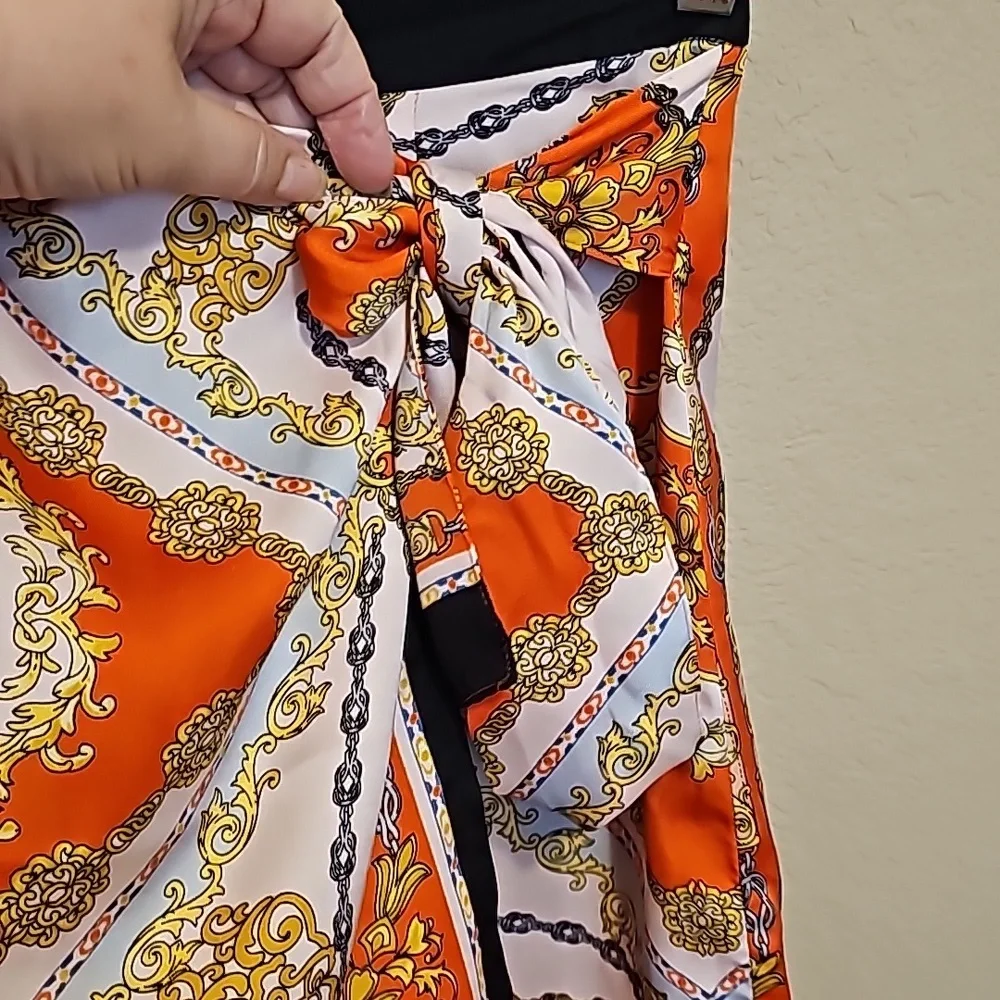 Forever21 Mock Wrap Skirt - Picture 3 of 5